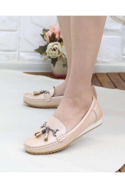 Nesil Shoes Neyna 461122 PUDRA Anatomski Dnevne ženske cipele za hodanje