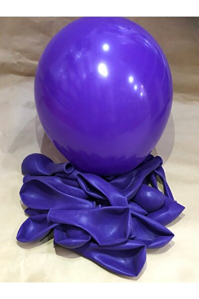 Deniz Party Store بالون لاتكس بنفسجي فاتح 12 بوصة 10 قطع