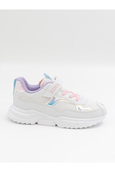 Cool Zoom 31-36 Pantofi sport albi pentru copii