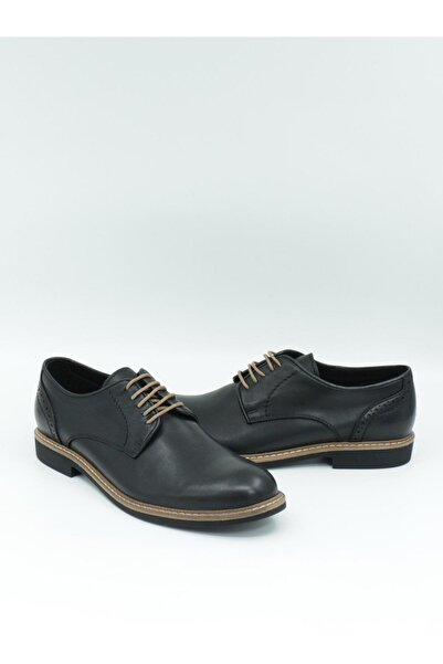 Freefoot 2650-2 Чорні чоловічі черевики на шнурівці для щоденного носіння