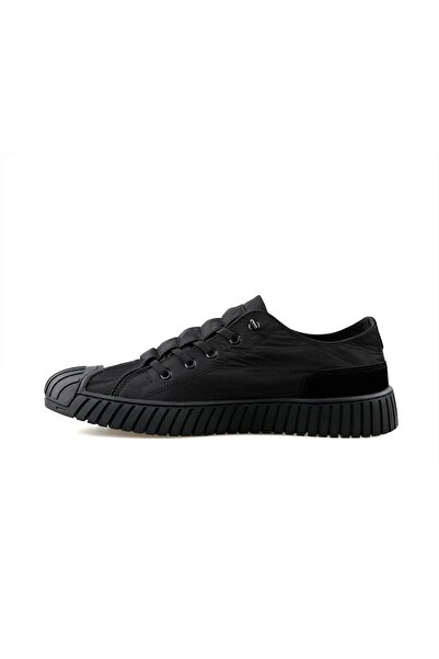 GAMELU Vigor Black Casual Men's Sneakers with Stitched Soles