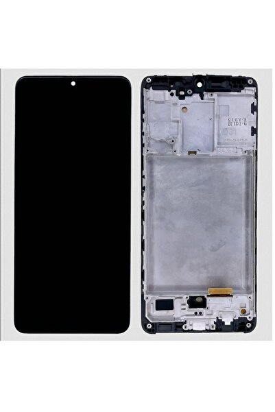 SAMSUNG A31 A315 COMPATIBLE LCD TOUCH SCREEN OLED BEZEL BLACK