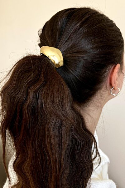New Obsessions Dome Metal Ponytail Buckle