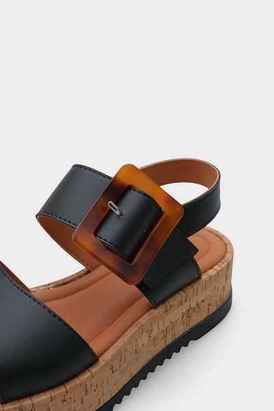 Capone Outfitters Bertie Women's Strappy Sandals with Wedge Heels