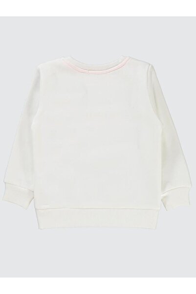 Civil Girls Milk Printed 2-5 Years Old Sweatshirt - Ecru 2-3 Years Old