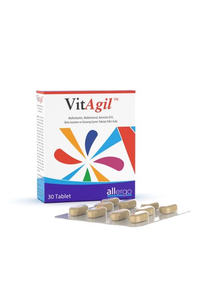 Vitagil أقراص فيتاجيل متعددة الفيتامينات والمعادن - 2 × 30 قرص