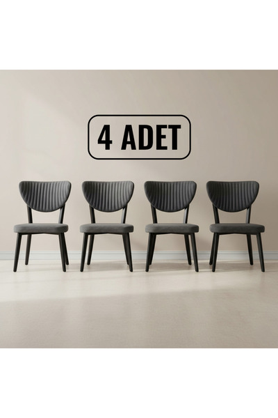 JoyMassa ELMA SANDALYE (4 ADET)