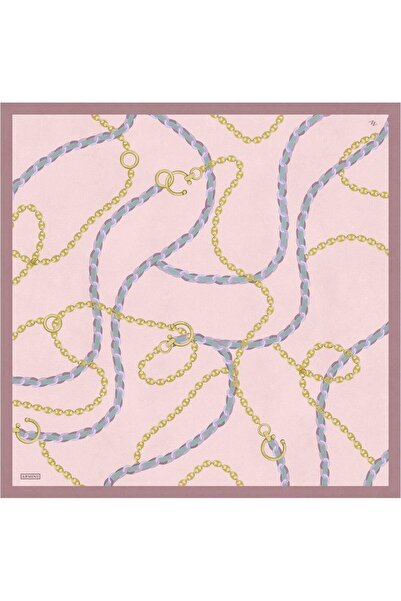 Armine Κασκόλ με μοτίβο από καθαρό μεταξωτό τουίλ 9346- 55