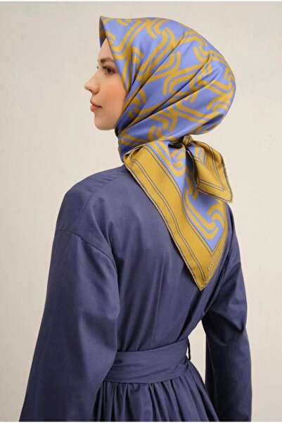 Armine Μεταξωτό φουλάρι Tivil 9343-01 Λιλά Μικτό Μοτίβο