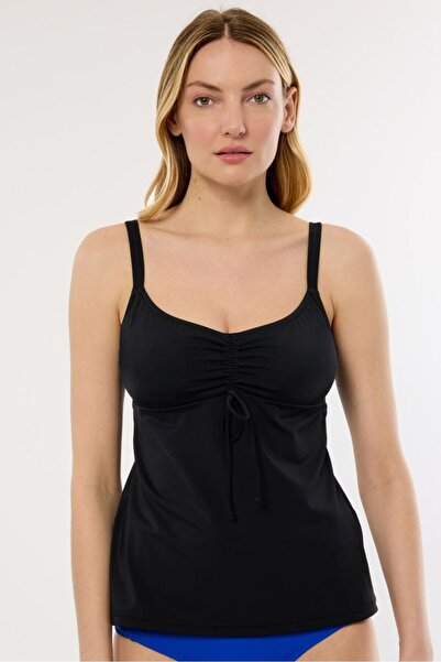 AYYILDIZ 63572 Μαύρο Αθλητικό Μπικίνι Τοπ