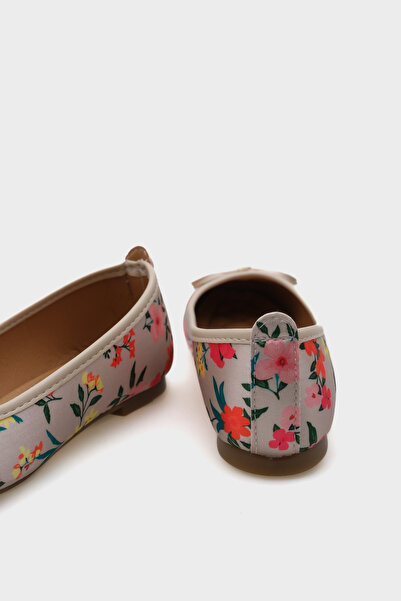 Capone Outfitters Hana Trend Satin Floral Women's Ballerinas