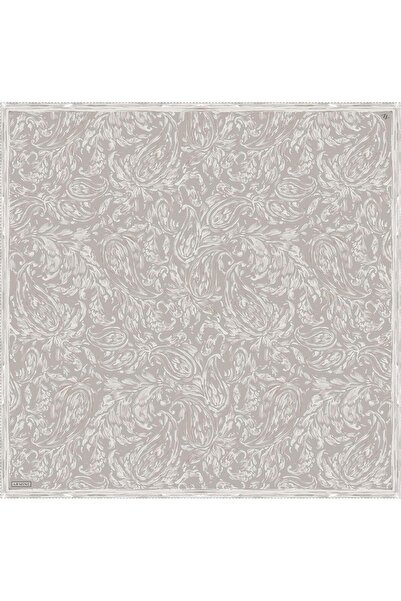 Armine Eșarfă de mătase 2026 iarnă - 9431-85 Twill de piatră deschisă