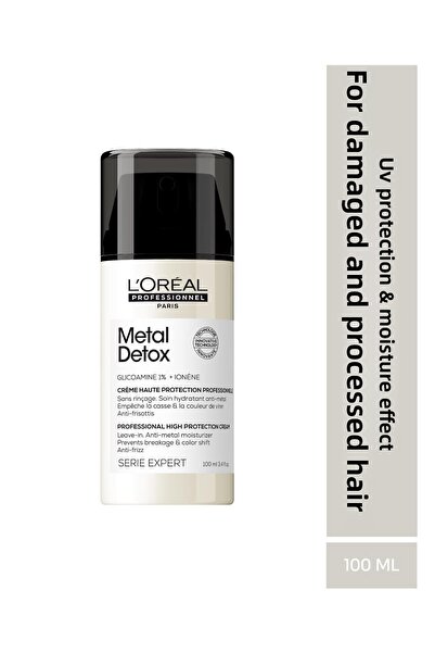 L'oreal Professionnel Serie Expert Metal Detox, Tratament cremă fără clătire ...