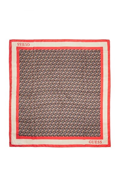 Guess Silvana, Textile scarf, Red, 90 x 90, For women