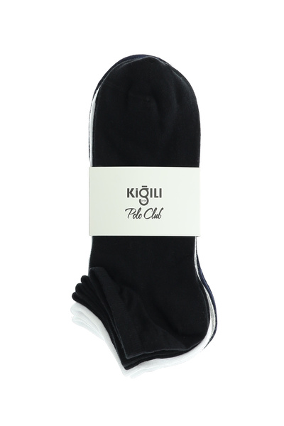 Kiğılı Set of 5 Seamless Cotton Sports Socks