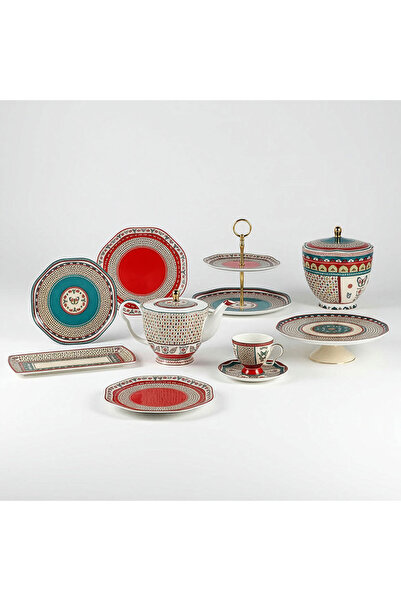 Lucky Art Liora Bone 19cm Set of 6 Plates