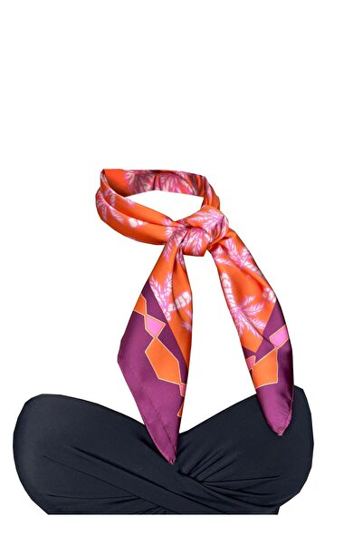 Bolder Nil Dragon Plum Palm Scarf Scarf