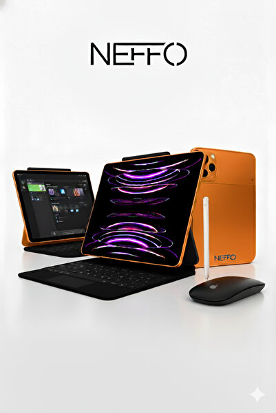 NEFFO 17 Pro Max Tablet |10.1” FHD Ekran, 8000 mAh Batarya + Klavye + Mause + Kalem