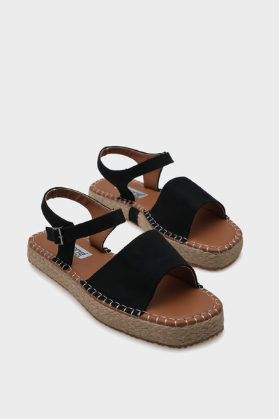 Capone Outfitters Brigid Ankle Strap Open Toe Women's Espadrille