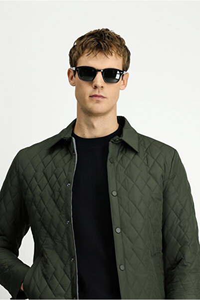 Kiğılı Regular Fit Plain Quilted Coat