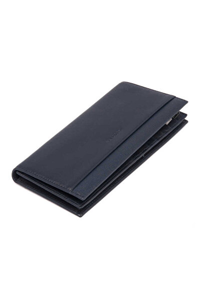 Tergan Синій шкіряний жіночий гаманець - S1CB00005759-A2H