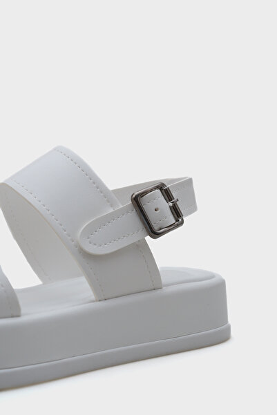 Capone Outfitters Marris Single Strap Wedge Heeled Comfort Women's Sandals