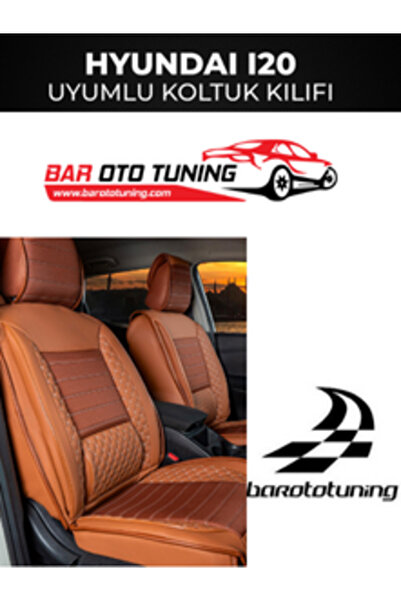 barototuning غطاء مقعد السيارة من سلسلة بلس لوكس المتوافق مع هيونداي i20، طقم...
