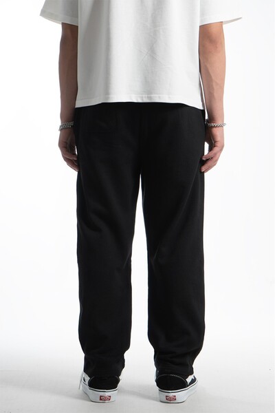 No Future Men's Black Jogger Sweatpants Th1012Sy