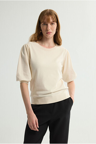 Love My Body Karpuz Kol Triko Kazak