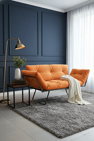 OdinBazaar Yatak Olabilen Mekanizmalı İkili Kanepe | Katlanır Yataklı Koltuk ...