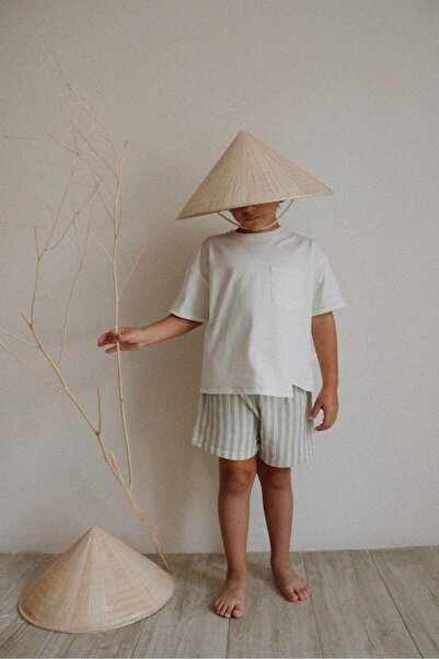 Oh La La Koala For Little Ones Set pantaloni scurți asimetrici cu cusături co...