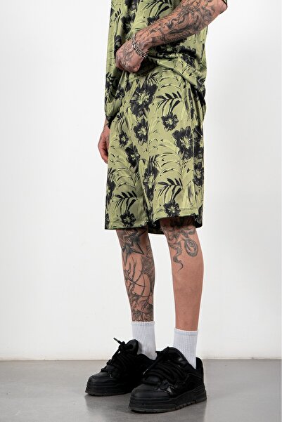 UKHWD SUPPLY Floral DryTech Erkek Şort UK1170YS