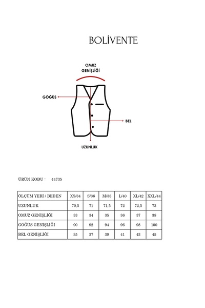 Bolivente Yellow Buttoned Regular Lined Woven Vest