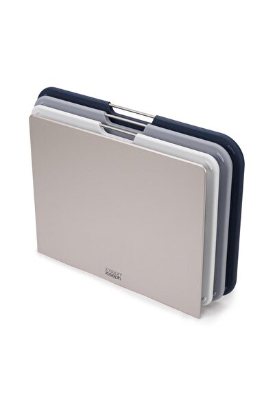 Joseph Joseph Nest Large 3-Piece Cutting Board Set - Grey/Blue