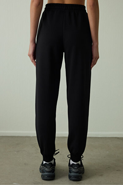 Penti Siyah Silky Feel Normal Bel Jogger