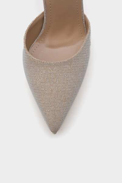 Capone Outfitters Pantofi de damă cu platformă cu sclipici cu toc înalt cu curea la gleznă Rita