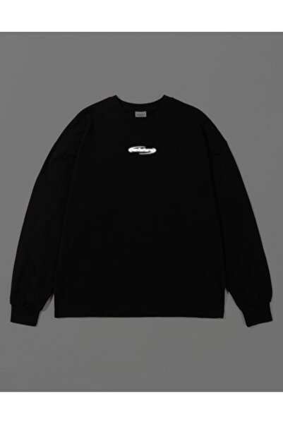 No Future Reflektör Logo Oversize Sweatshirt Nf0588sy