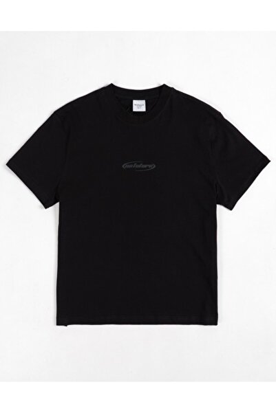 No Future Reflective Logo Regular Fit Men's T-Shirt Nf0597Sy