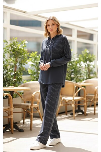 Bersi Butik Stone Detailed Tracksuit Set