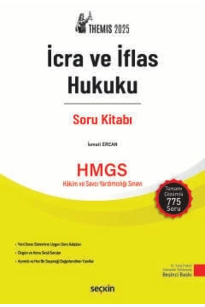 Seçkin Yayıncılık THEMIS – İcra ve İflas Hukuku Soru Kitabı / İsmail Ercan / ...