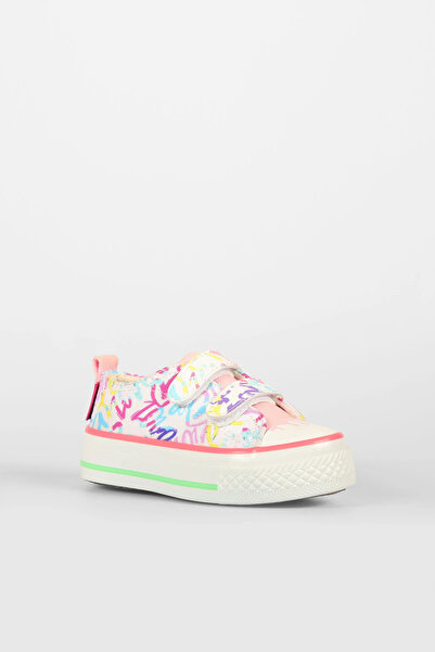 Vicco Done Konvers Ortopedik Çocuk Spor Ayakkabı BEYAZ-PEMBE