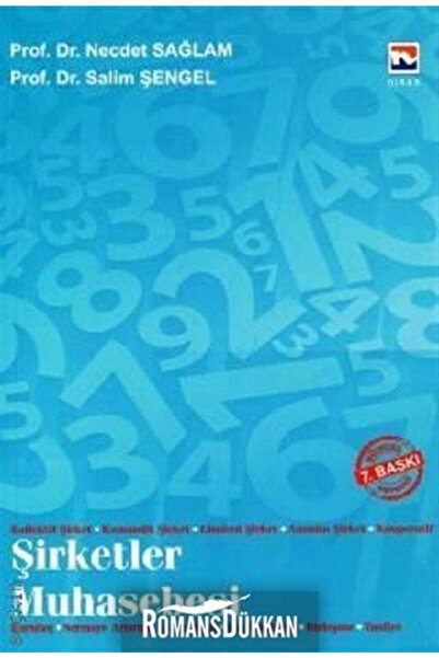 Nisan Kitabevi Şirketler Muhasebesi - Necdet Sağlam,salim Şengel