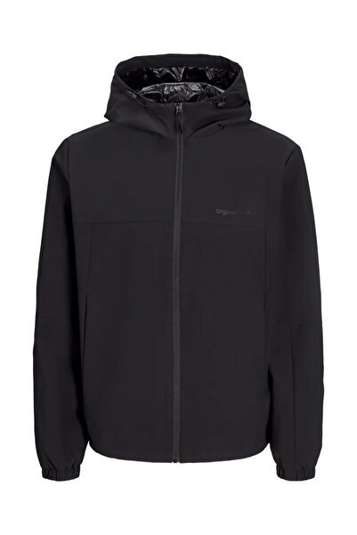 Jack & Jones Jack&jones 12272898 Jorvesterbro Яке с качулка Мъжко яке за дъждобран, черно