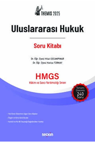 Seçkin Yayıncılık THEMIS - Uluslararası Hukuk Soru Kitabı