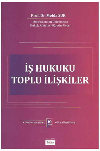 Turhan Kitabevi Iş Hukuku Toplu Ilişkiler