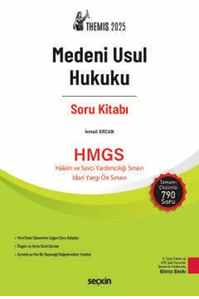 Seçkin Yayıncılık THEMIS - Medeni Usul Hukuku Soru Kitabı / İsmail Ercan / Se...