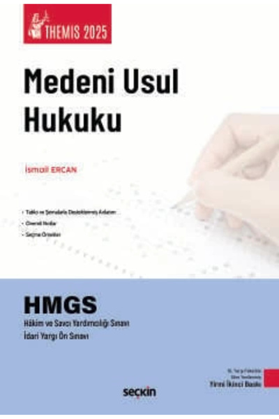 Seçkin Yayıncılık THEMIS – Medeni Usul Hukuku Konu Kitabı / İsmail Ercan / Se...
