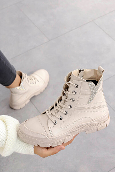 Mamito Ayakkabı Μπότες FLS 01-103 Stoned με φερμουάρ