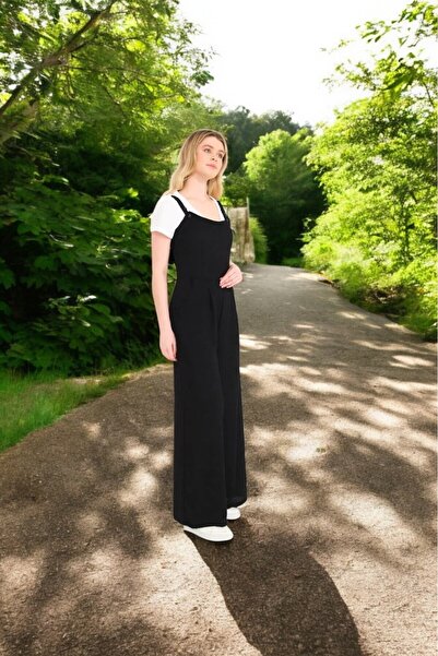 Barbora Yazlık Salaş Keten Tulum