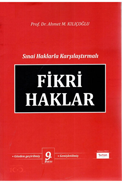Turhan Kitabevi Fikri Haklar (Sınai Mülkiyet Kanunu'na Göre)